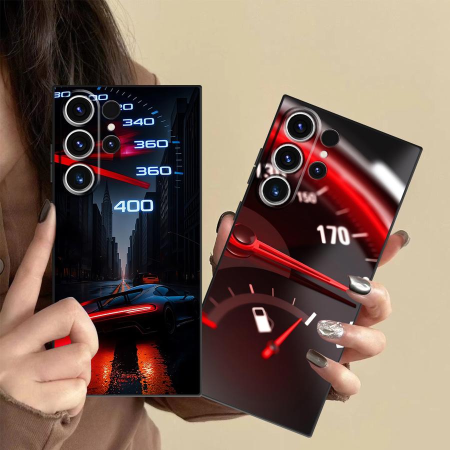 Samsung Galaxy S24 - レッドカーゲージケース Samsung Galaxy S26 Ultra Note