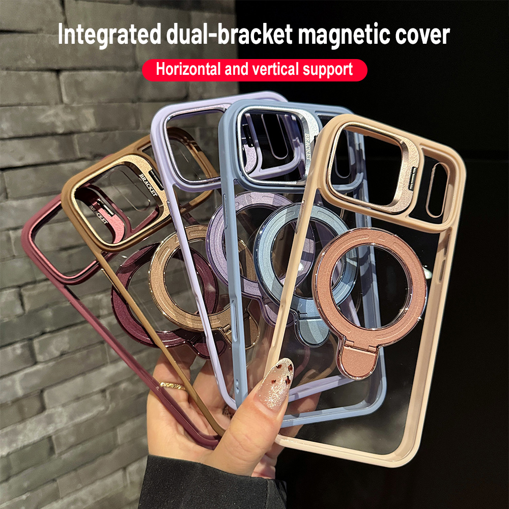 Magnetic Charging Stand - MagSafe対応 磁気ホルダー付きスマホケース iPhone 17 Pro Max