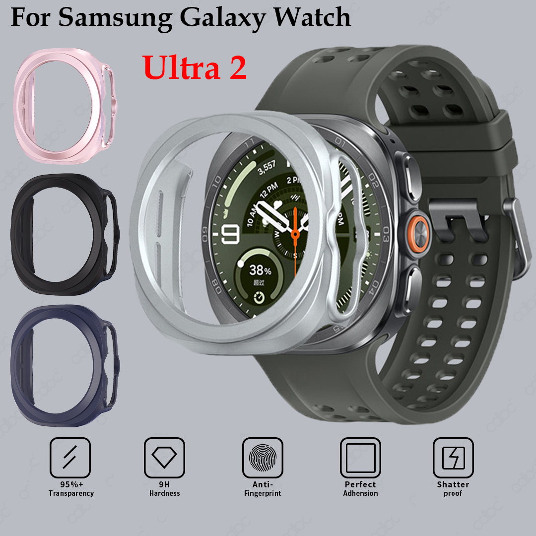 Samsung Smartwatch Ultra Accessories - Samsung Galaxy Watch Ultra2 47mm用PCケース 耐衝撃保護中空カバー