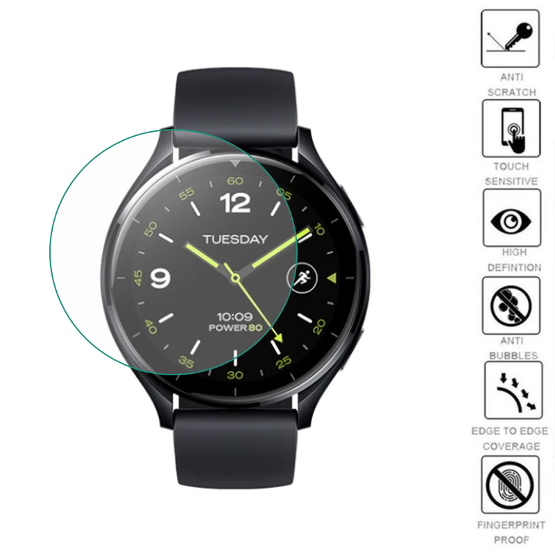 Motorola Smartwatch Accessories - 5 個 TPU ソフトスマートウォッチクリア保護ガードフィルム Xiaomi Watch