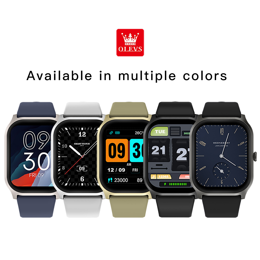 Smartwatch X12 - OLEVS 8205 スマートウォッチ ファッションオリジナル 2.01インチ タッチスクリーン
