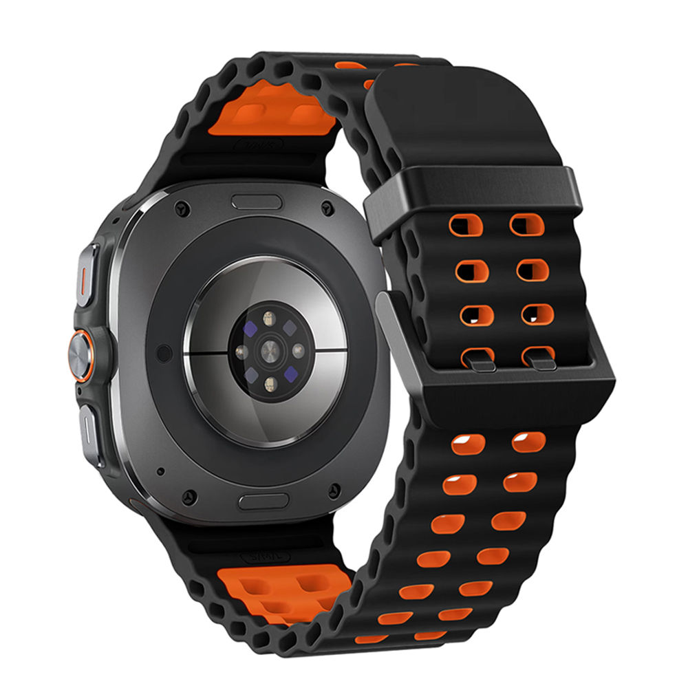 Samsung Smartwatch Ultra Accessories - マリンバンドサムスンギャラクシーウォッチウルトラストラップ 47 ミリメートルアクセサリー 2 色スポーツシリコンブレスレットギャラクシーウォッチ 7