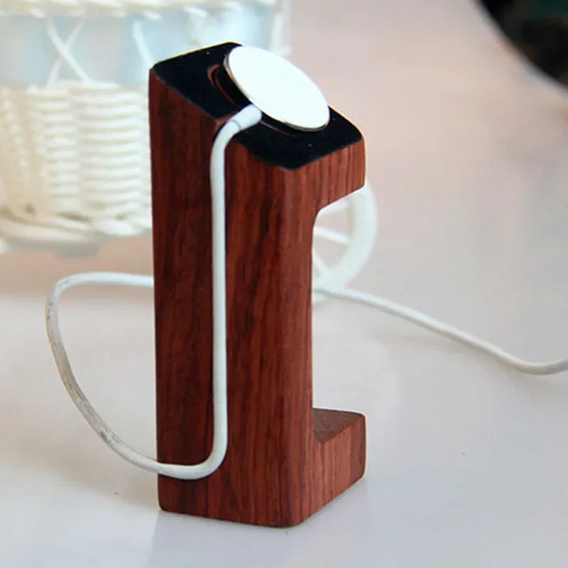 木製アップルウォッチ充電スタンド,デスクスタンド,充電ステー - Apple Smartwatch Accessories のレビューと価格