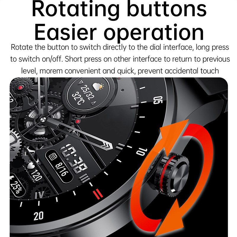 GPS ECG+PPG Bluetooth通話 スマートウォ - Smartwatch Faces のレビューと価格