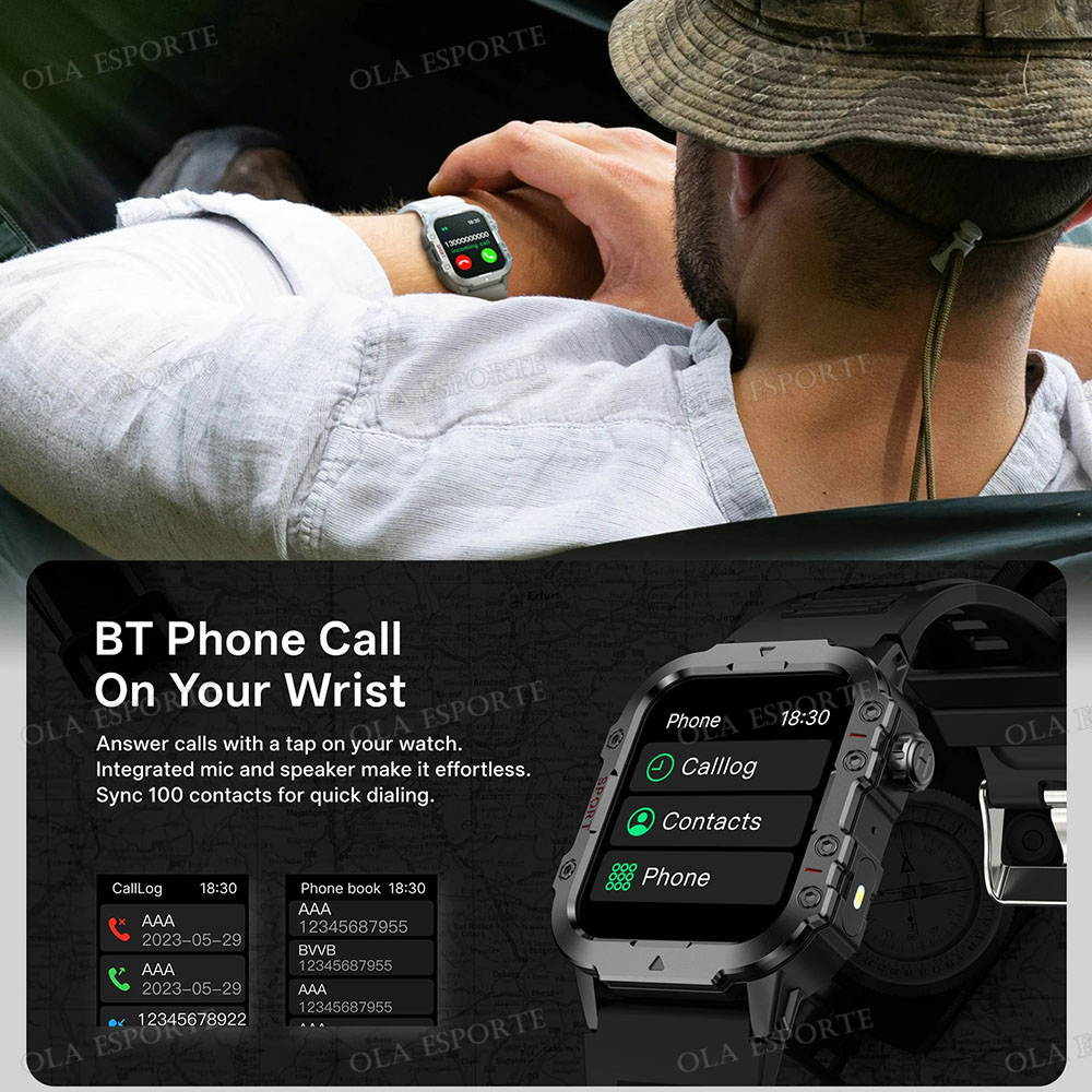2026 新しい頑丈な軍事 GPS スマートウォッチ男性 B - Smartwatch X12 のレビューと価格