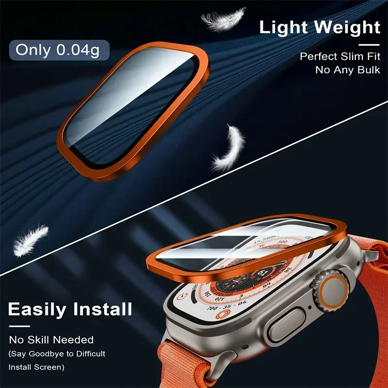 2 個チタン金属フレーム Apple Watch Ultra - Smartwatch Watch Accessories For Women のレビューと価格