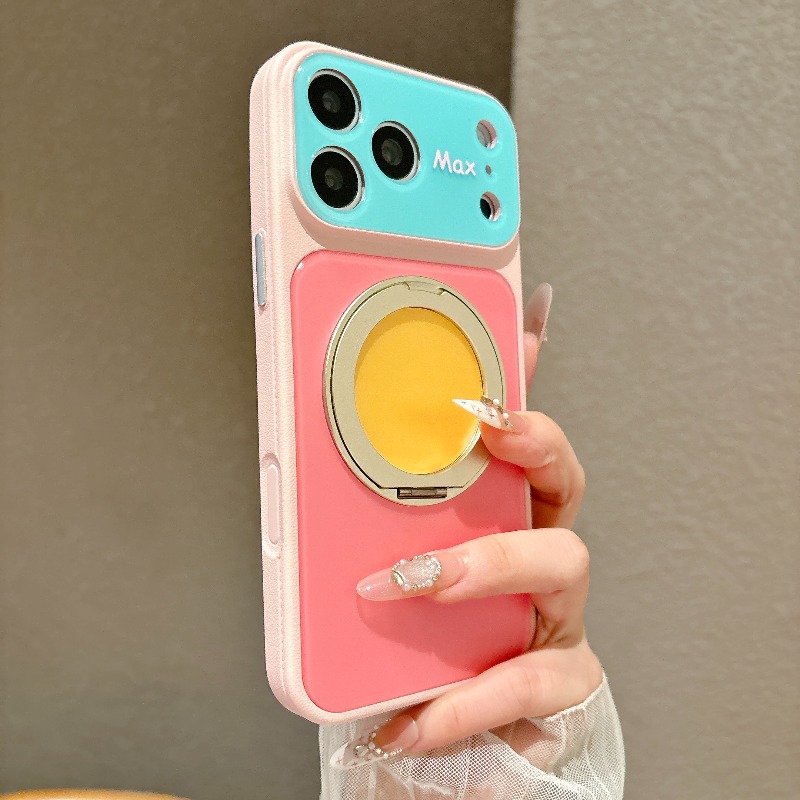 高級カメラ保護リング付きマグネットスタンドホルダーケース i - Magnetic Charging Stand のレビューと価格