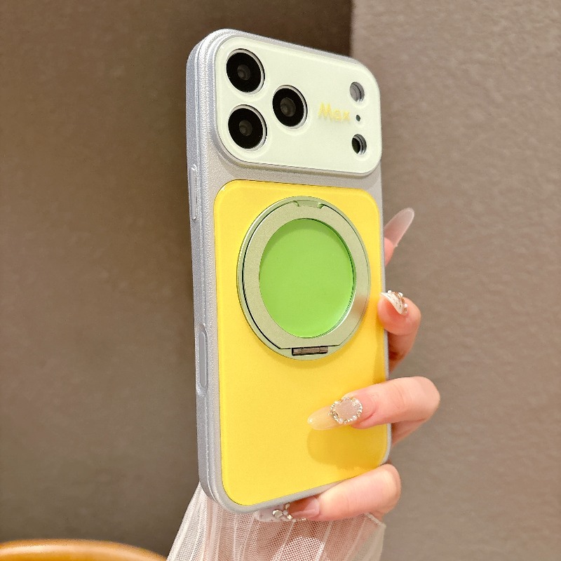 高級カメラ保護リング付きマグネットスタンドホルダーケース i - Magnetic Charging Stand のレビューと価格