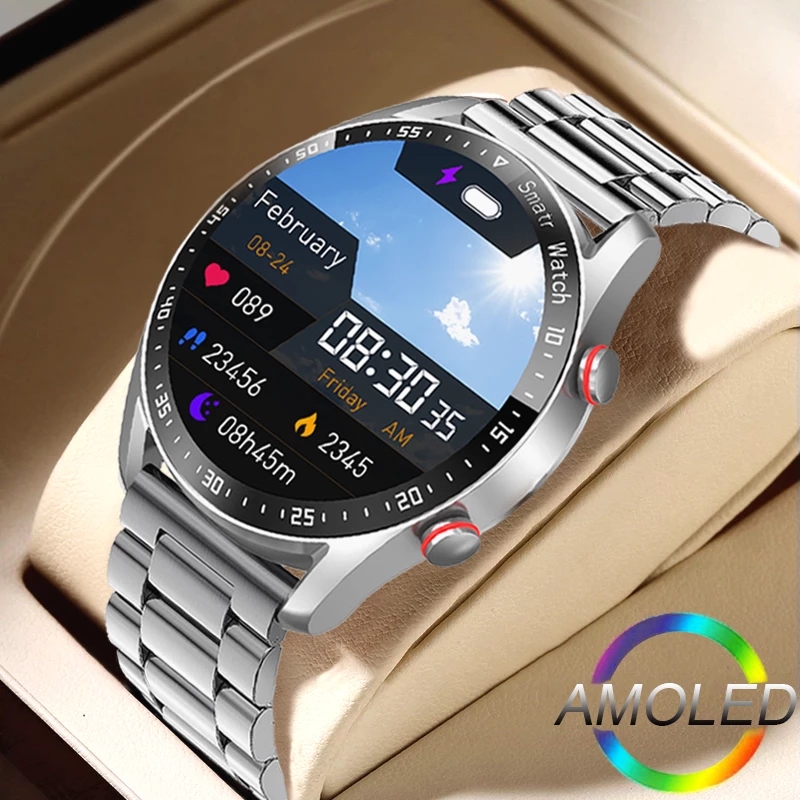 ECG + PPG Bluetooth 通話スマートウォッチ - Smartwatch Faces のレビューと価格