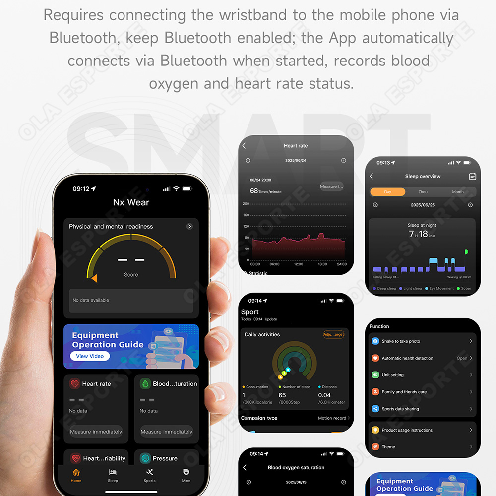 2026年新型スマートブレスレット超薄型心拍数血中酸素睡眠モ - Smartwatch X12 のレビューと価格