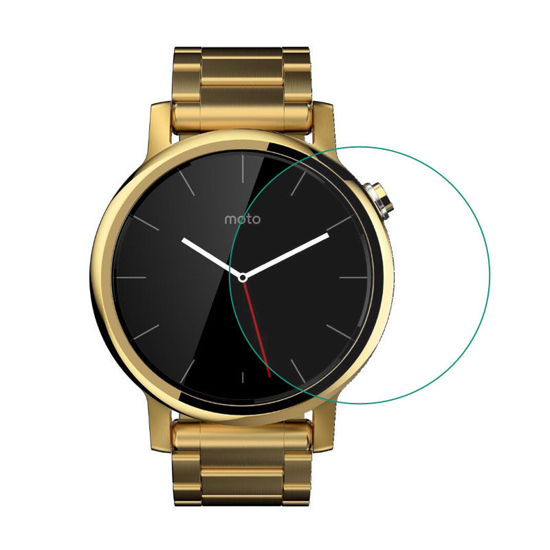 強化ガラス保護フィルムガードモトローラモト360 42ミリメ - Motorola Smartwatch Accessories のレビューと価格