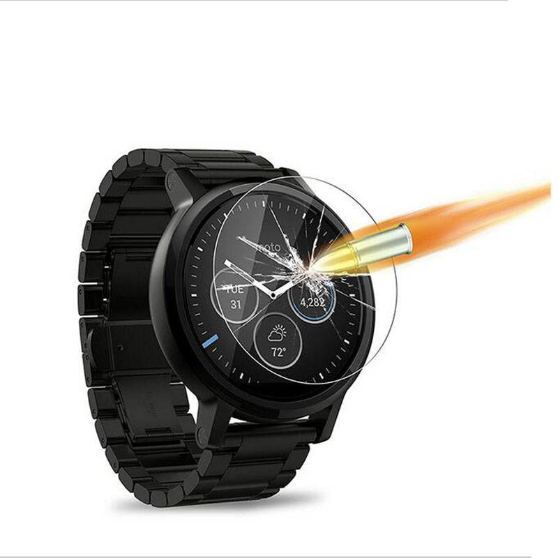 強化ガラス保護フィルムガードモトローラモト360 42ミリメ - Motorola Smartwatch Accessories のレビューと価格