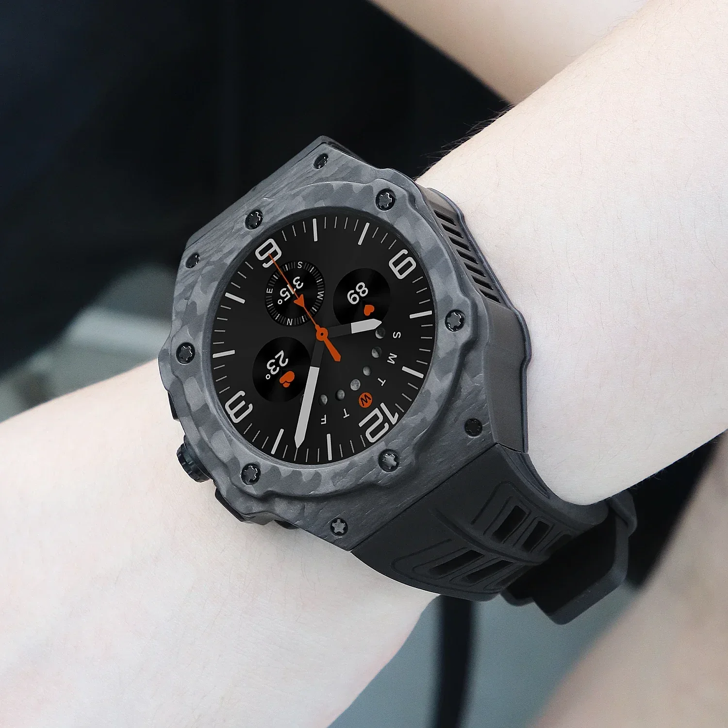 サムスンギャラクシーウォッチ用の改良キット,ウルトラカーボン - Samsung Smartwatch Ultra Accessories のレビューと価格