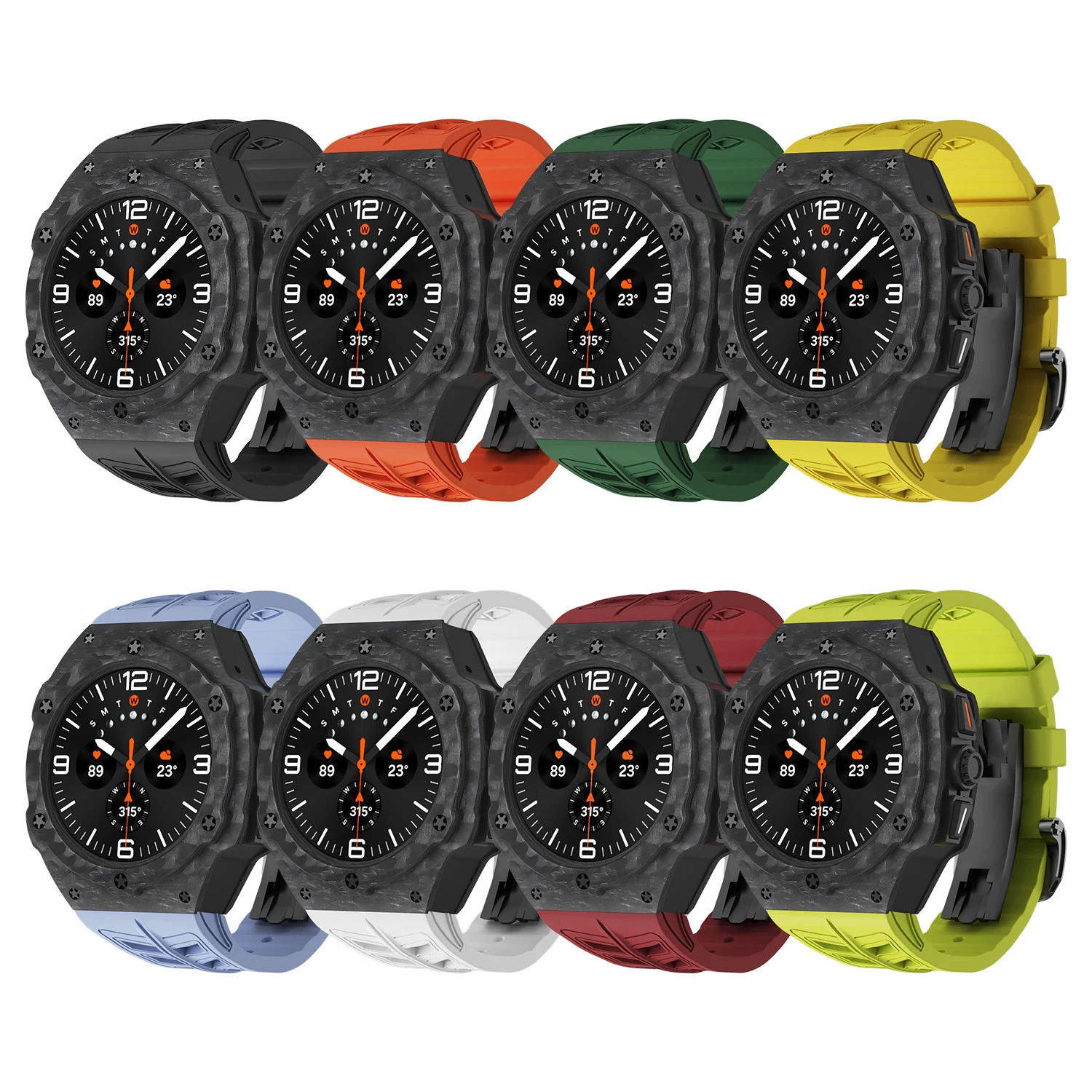 サムスンギャラクシーウォッチ用の改良キット,ウルトラカーボン - Samsung Smartwatch Ultra Accessories のレビューと価格