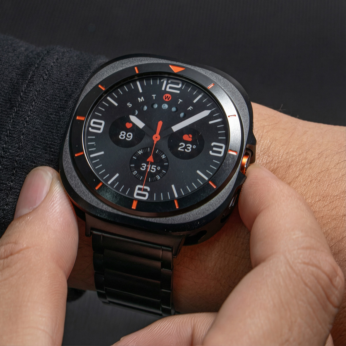 合金金属ケースサムスンギャラクシーウォッチウルトラ 2025 - Samsung Smartwatch Ultra Accessories のレビューと価格