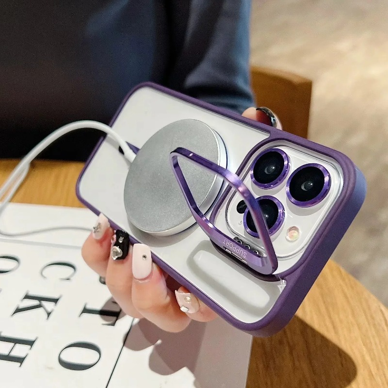 ファッションリングスタンドケース Magsafe対応 iPh - Magnetic Charging Stand のレビューと価格