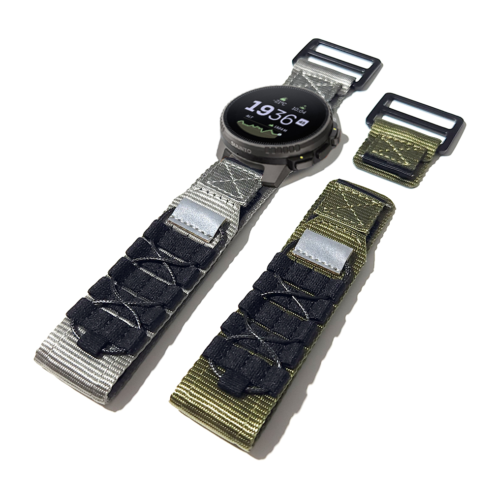 Suunto垂直/Suunto9用の戦術的なナイロン編組スポ - Solo Loop Strap のレビューと価格