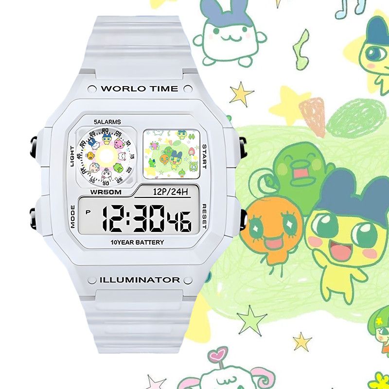たまごっちスマート電子時計ビッグマウスジマミ学生用電子時計ク - Smart Accessories のレビューと価格