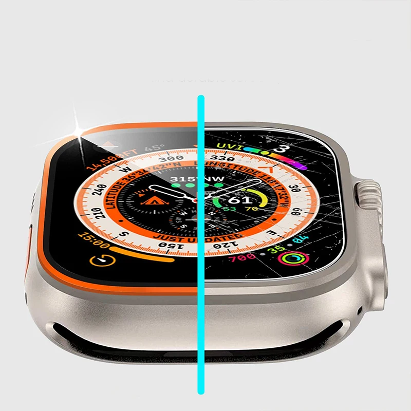 Apple Watch Ultra用強化ガラススクリーンプロ - Smartwatch Watch Accessories For Women のレビューと価格