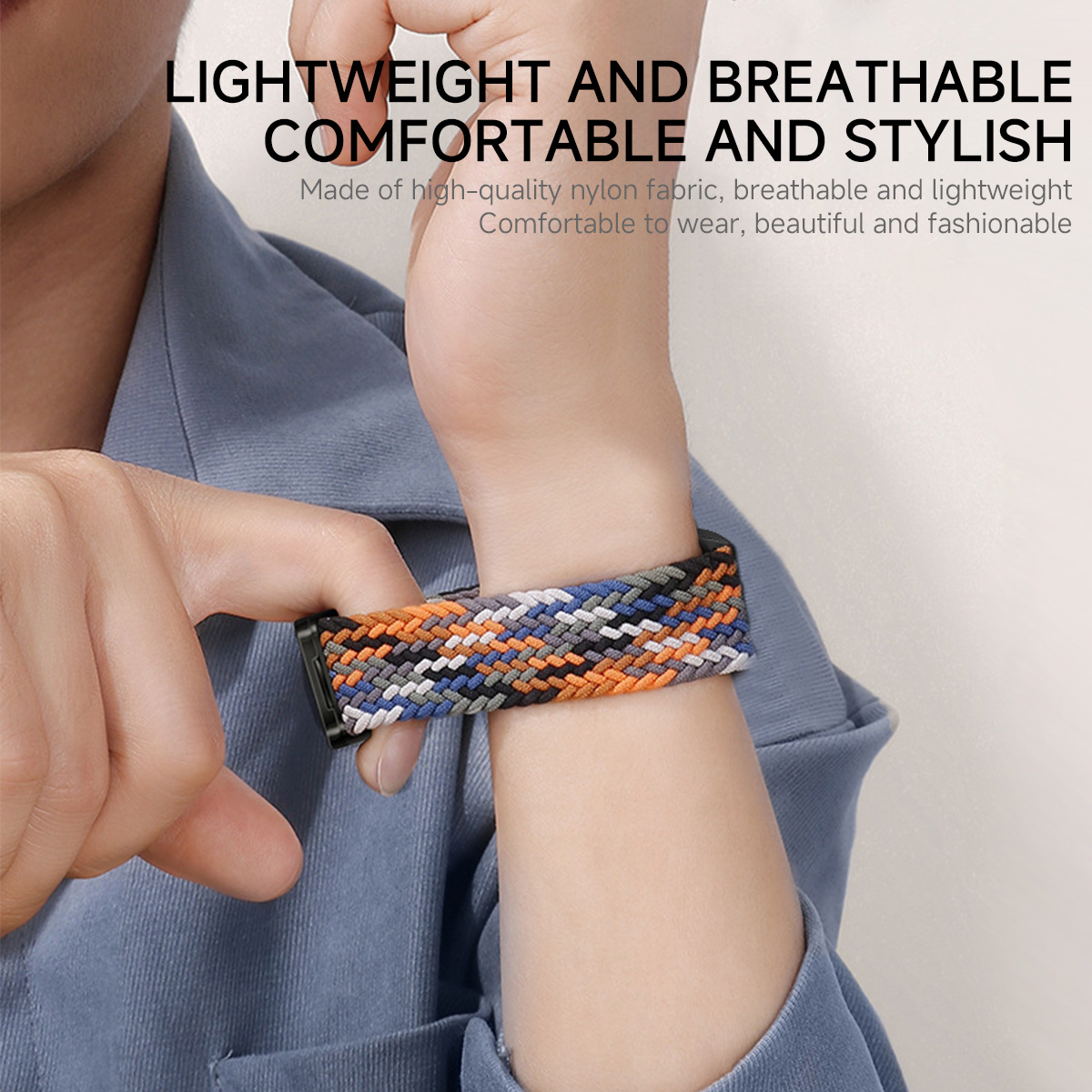 編組ソロループ Samsung Galaxy Watch 8 - Solo Loop Strap のレビューと価格