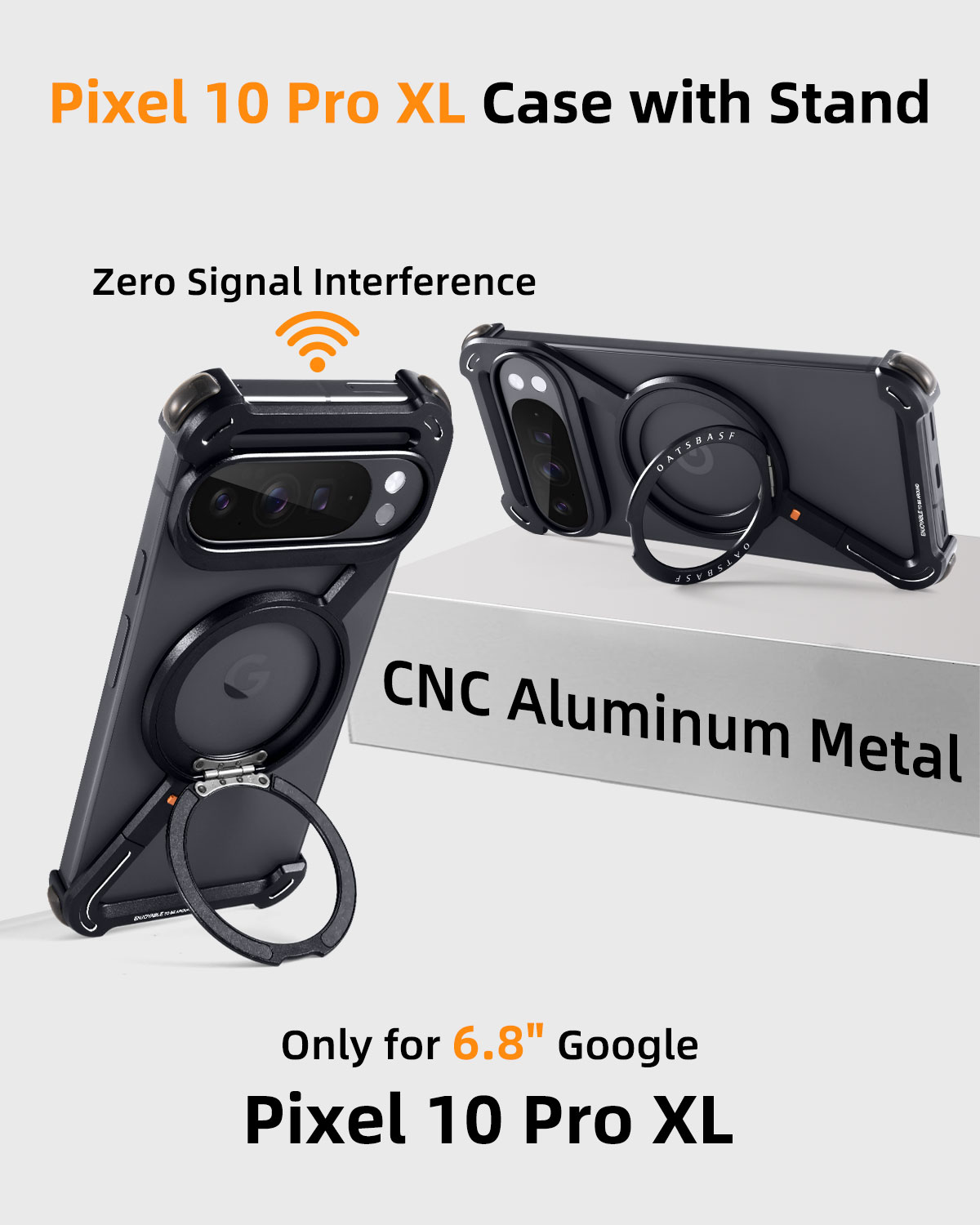 Oatsbasf メタルフォンケース Google Pixe - Magnetic Charging Stand のレビューと価格