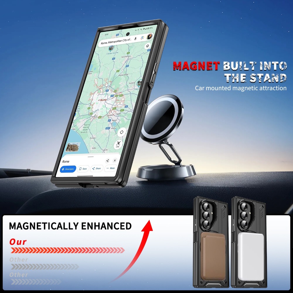 ヘビーデューティー360 °   マグネットリングスタンド付 - Magnetic Charging Stand のレビューと価格