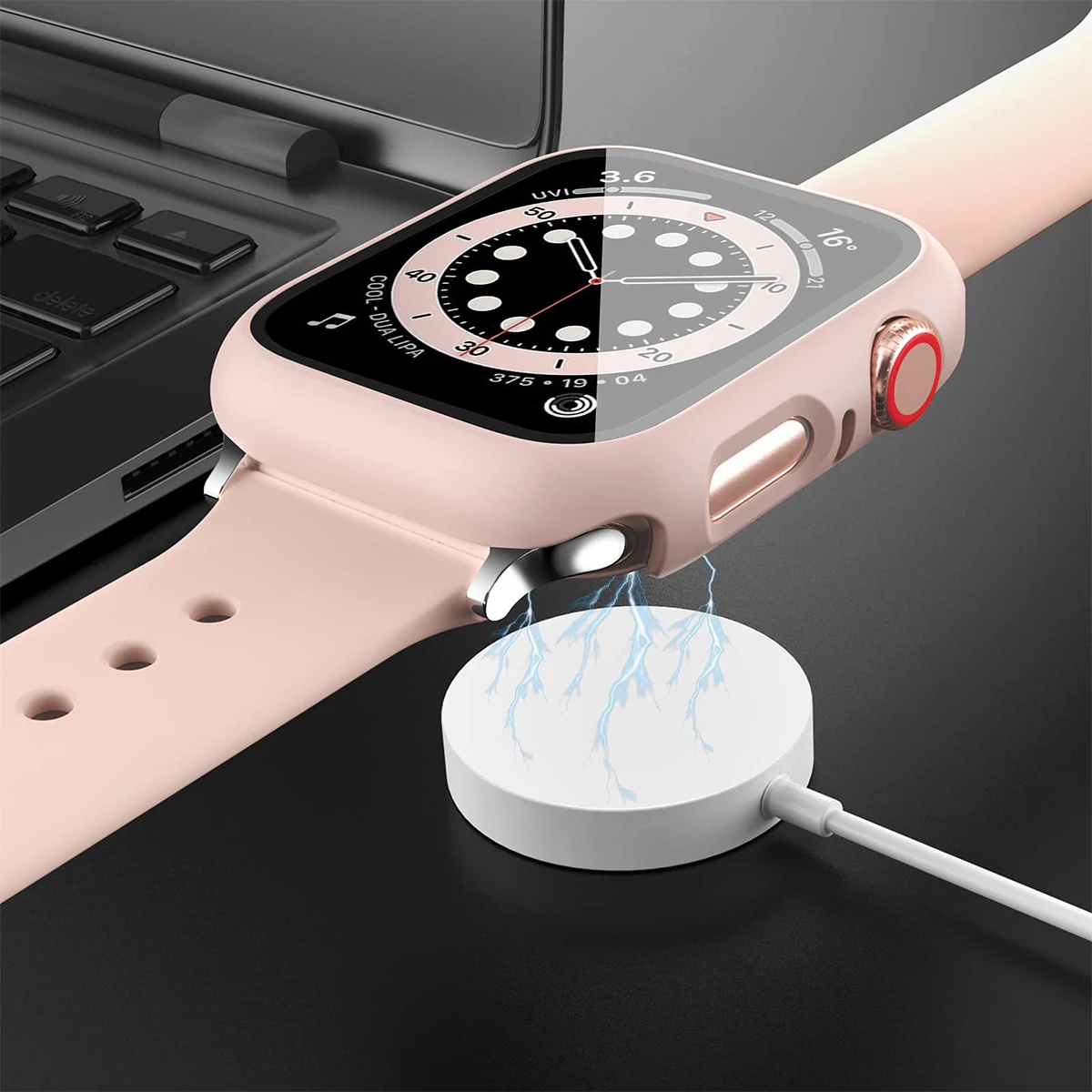 強化ガラス + カバー Apple Watch ケース 45 - Apple Smartwatch Accessories のレビューと価格