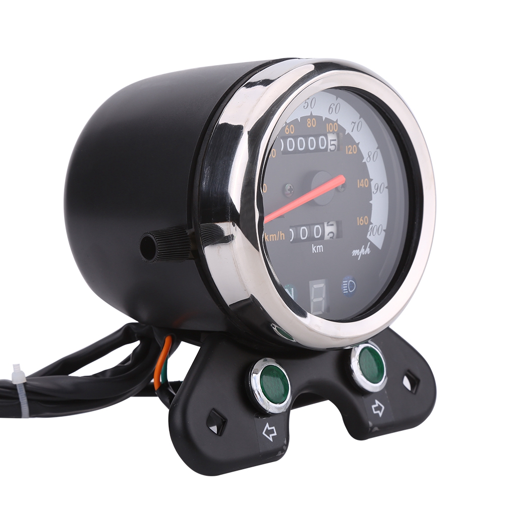 ユニバーサルモーターサイクルデュアル走行距離計,スピードメー - Smartwatch Universal のレビューと価格