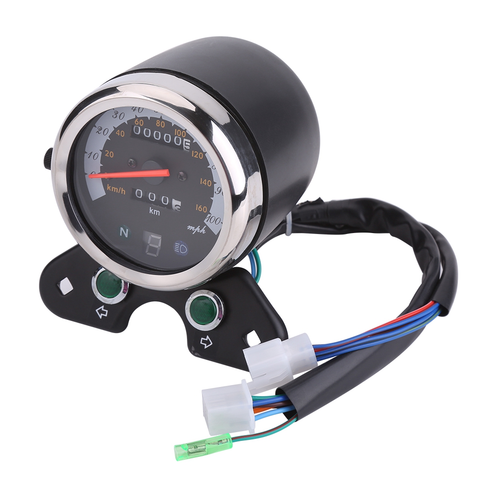ユニバーサルモーターサイクルデュアル走行距離計,スピードメー - Smartwatch Universal のレビューと価格