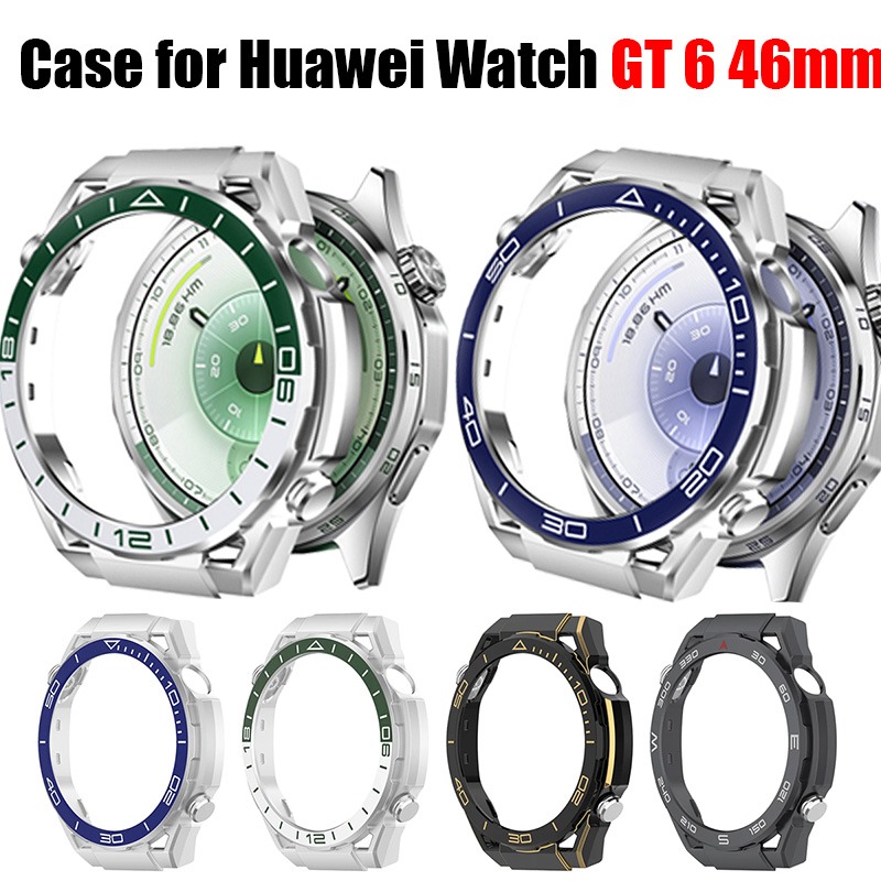 Huawei Watch GT 6 46mm用ケース、スクリ - Titan Smartwatch Accessories のレビューと価格