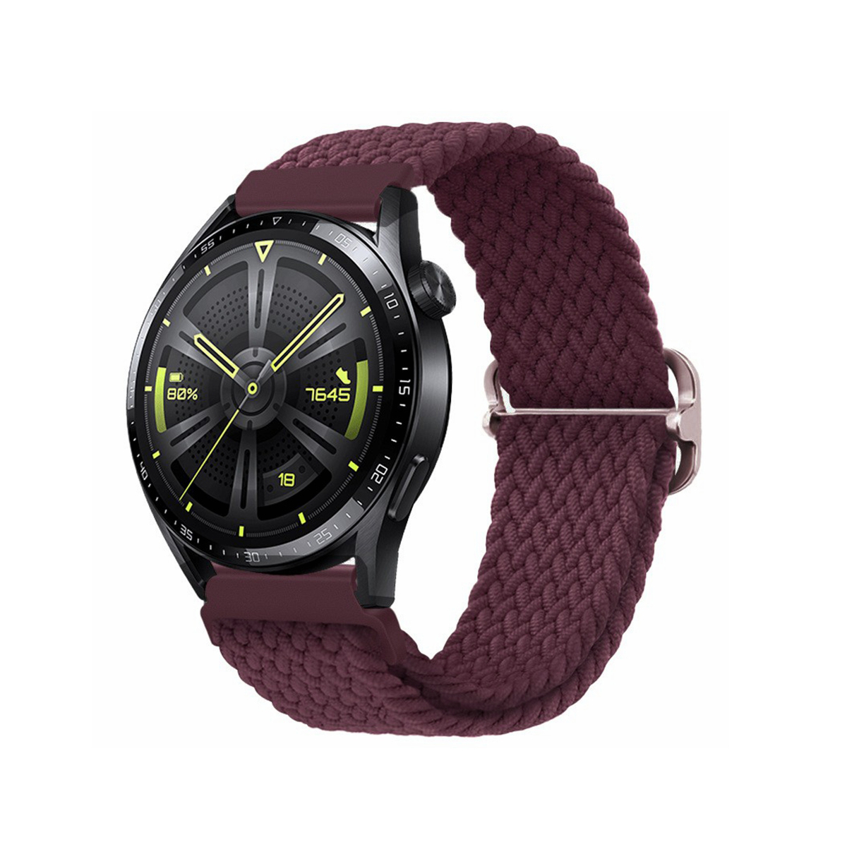 18/20/22mm編み込みソロループ Huawei Wat - Solo Loop Strap のレビューと価格