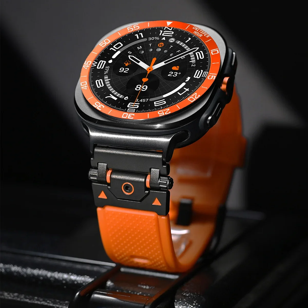 金属カバーベゼルリングケース三星銀河時計 7 ウルトラ 47 - Samsung Smartwatch Ultra Accessories のレビューと価格
