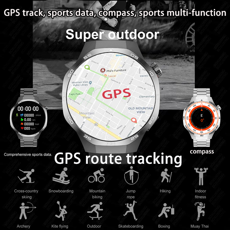 2026年新型BOXUXING Watch 5 MAXスマー - Smartwatch Faces のレビューと価格