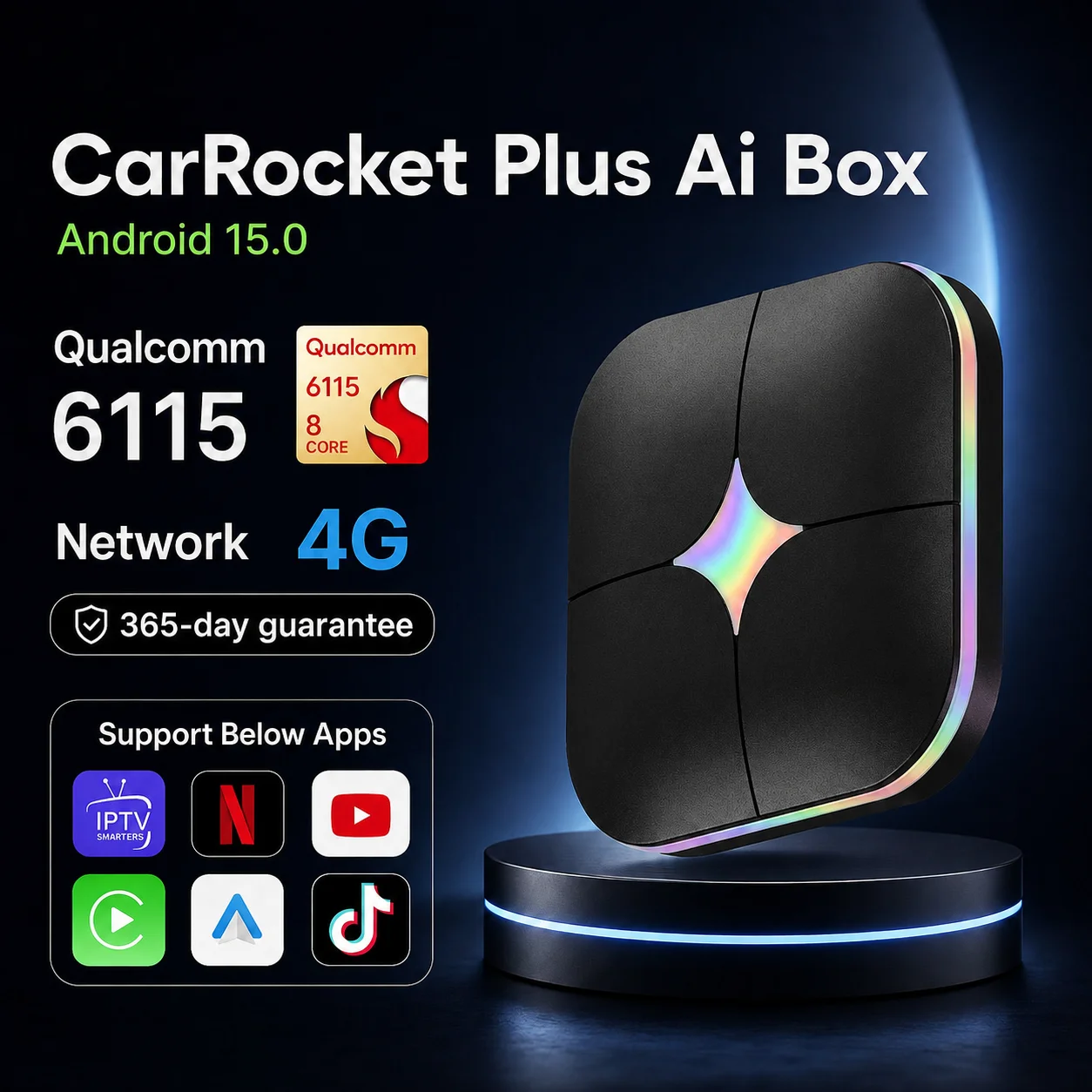 2026Android15 CarPlay Ai Box C - Smartwatch Universal のレビューと価格