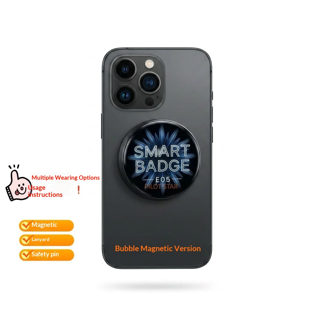 ホットセール スマートEバッジ 磁気式スマホバッククリップ  - Smart Accessories のレビューと価格