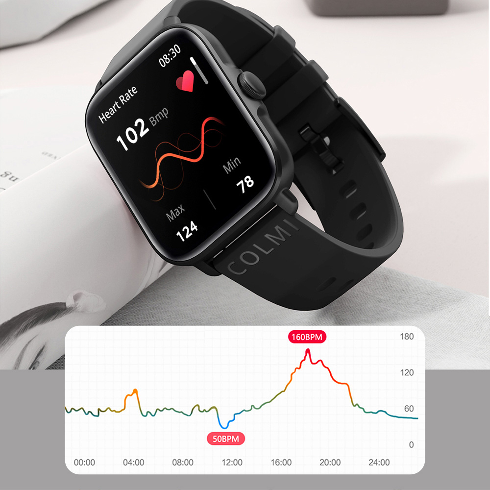 COLMI P28 プラス Bluetooth 応答通話スマ - Smartwatch Faces のレビューと価格
